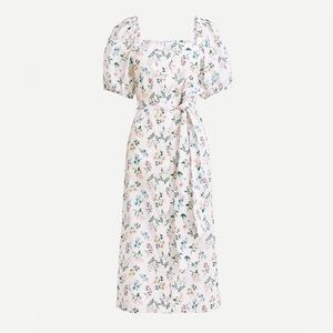 J. Crew Annelise floral midi dress